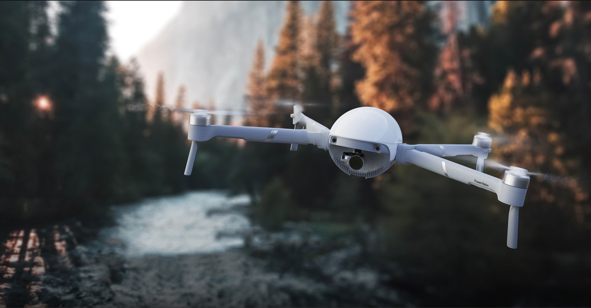 drone com câmera portátil